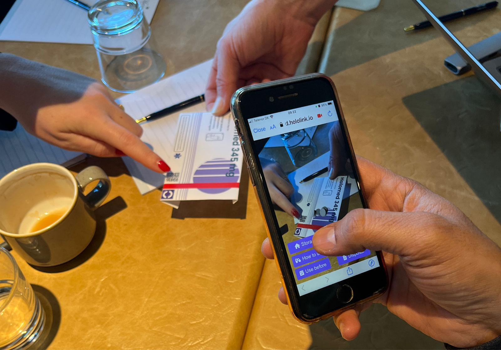 Showcasing a simple prototype